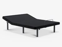 Ascension® Ultra Adjustable Power Base shown with the head section slightly raised on a light gray background.